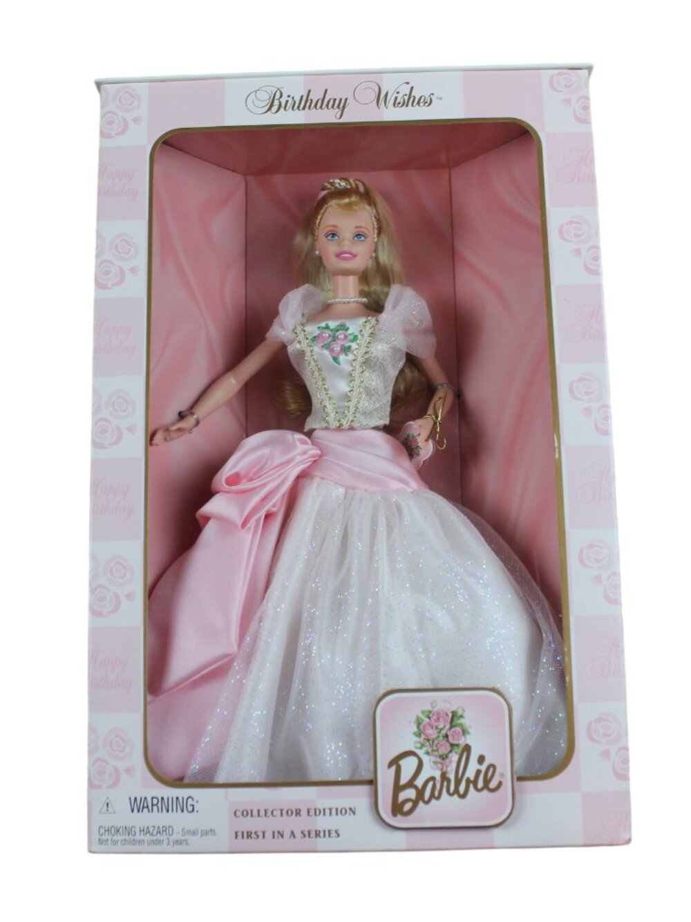 Barbie Birthday Wishes Collector Edition Doll #21128 Vintage 1998 Toy Pink NEW